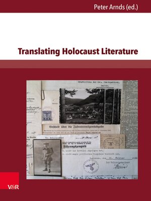 cover image of Translating Holocaust Literature